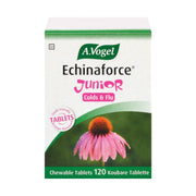 A.Vogel Echinaforce Junior Colds & Flu Chewable Tablets 120 Pack front packaging