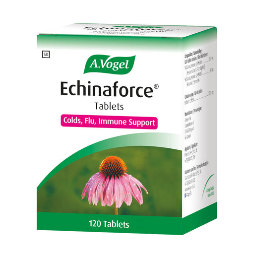 A.Vogel Echinaforce Echinacea Tablets 120 Pack, front and side packaging