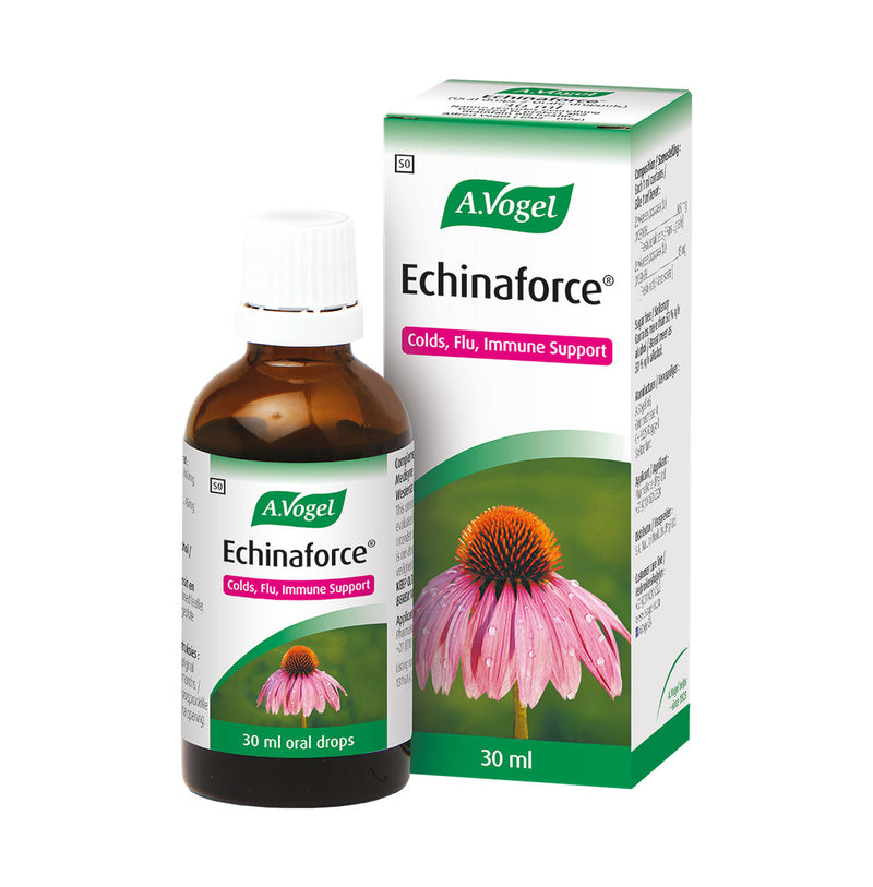 A.Vogel Echinaforce Oral Drops 30ml bottle and box packaging