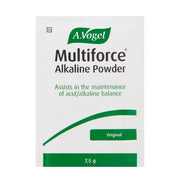 A.Vogel Multiforce Alkaline Original sachet showing Alkaline Powder and 7.5g