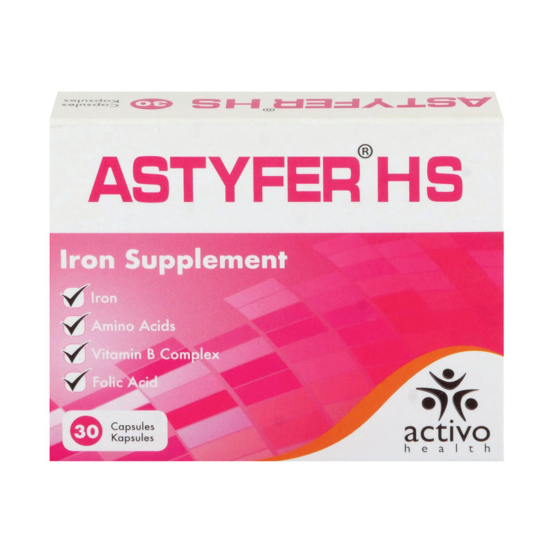 Activo Health Astyfer HS 30 Capsules