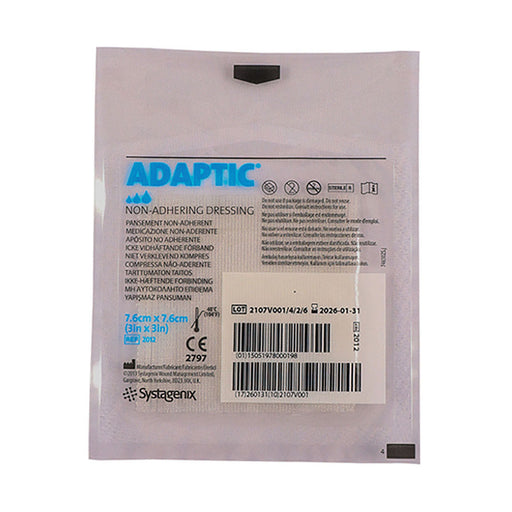 Adaptic Dressing Non Adhesive Dressing 76 x 76mm 1 Unit