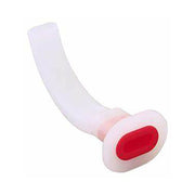 Akacia Guedel airway, red, size 4, 10cm, GR105030, shown without packaging