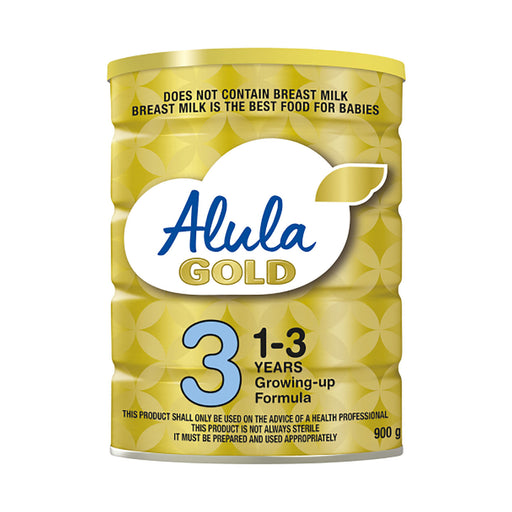 Front of Alula Gold 3 Growing-Up Formula 900g tin
