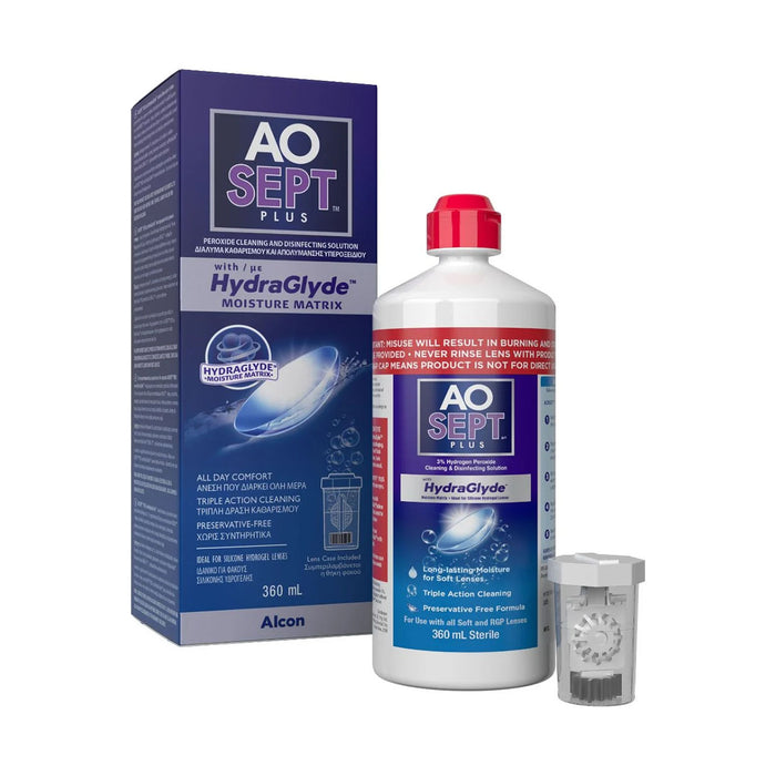 Aosept With Hydraglyde Solution 360ml