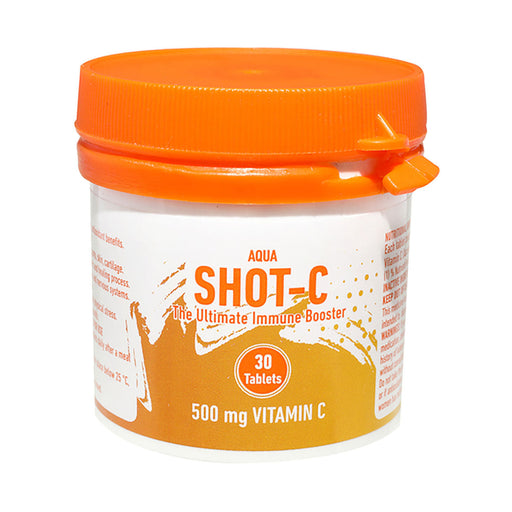 Aqua Shot-C Vitamin C 500mg 30 Tablets