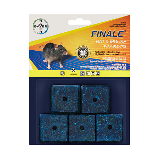 Bayer Finale Rat & Mouse Wax Blocks 85g