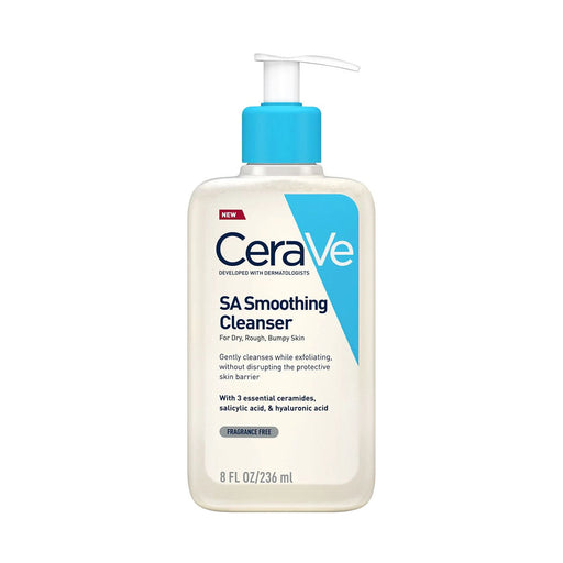 CeraVe SA Smoothing Cleanser For Dry, Rough & Bumpy Skin 236ml