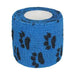Cipla Vet Sticky Band With Paw Print Blue 50mm