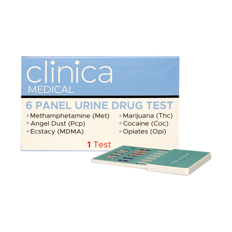 Clinica 6 Panel Drug Test Cassettes