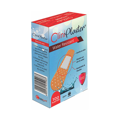 Clinihealth Plaster Water Resistant 100 Pack
