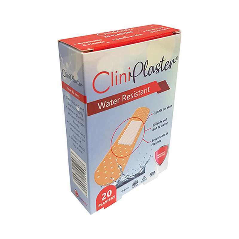 Clinihealth Plaster Water Resistant 20 Pack