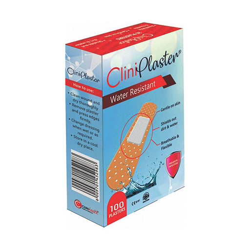 Clinihealth Plasters Water Resis 100 Pack