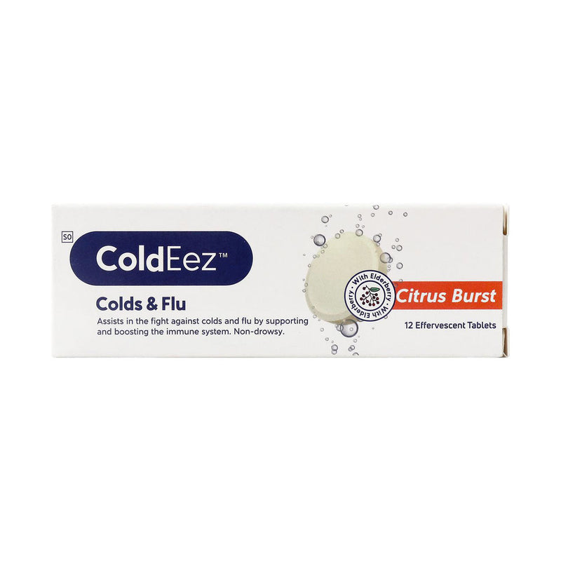 Coldeez 12 Effervescent Tablets