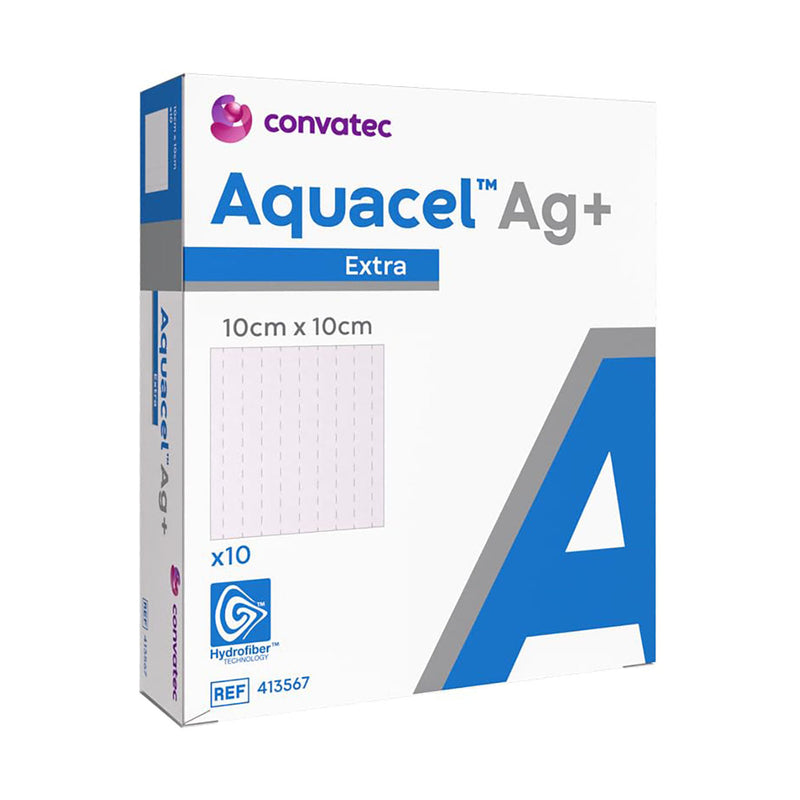 Convatec Aquacel Ag+ Extra 10 x 10cm 10 Pack