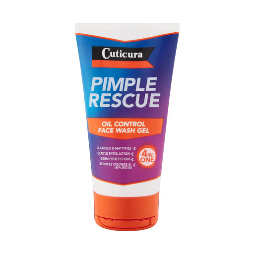 Cuticura Pimple Rescue Face Wash Gel 150ml