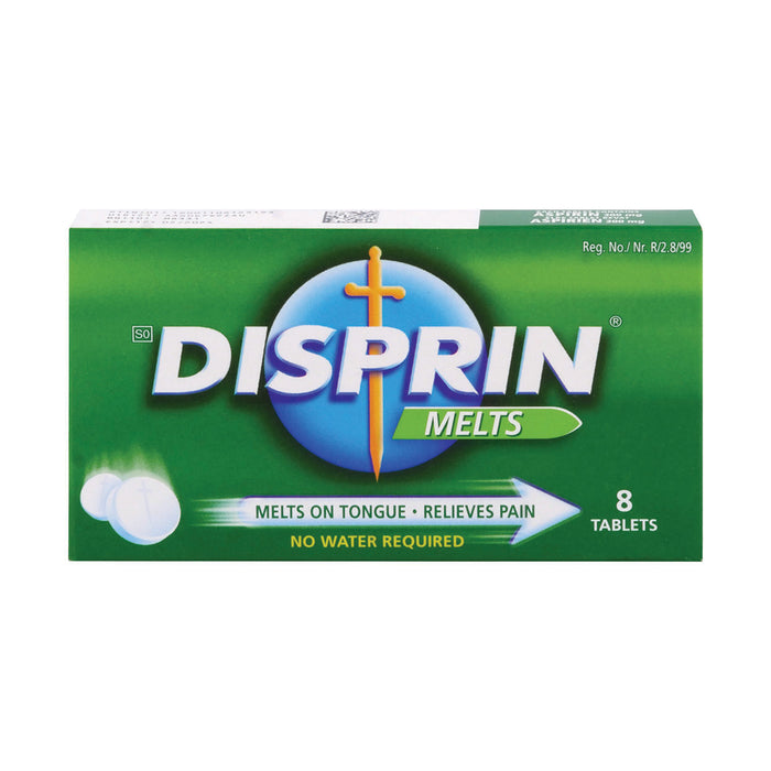 Disprin Melts 300mg 8 Dissolvable Tablets