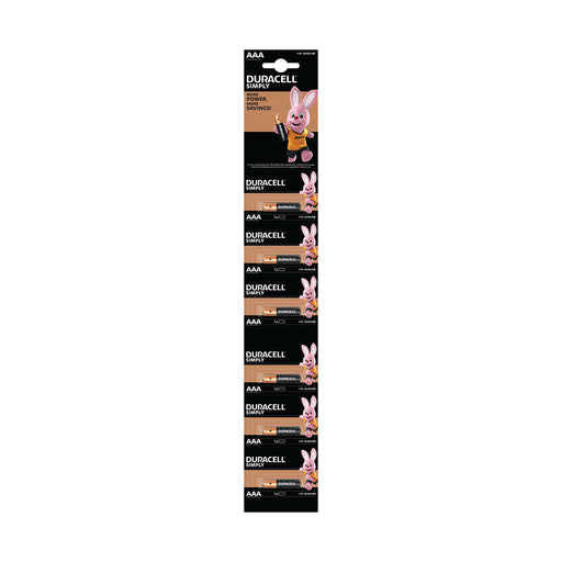 Duracell Perforated Card AAA 1 x 6