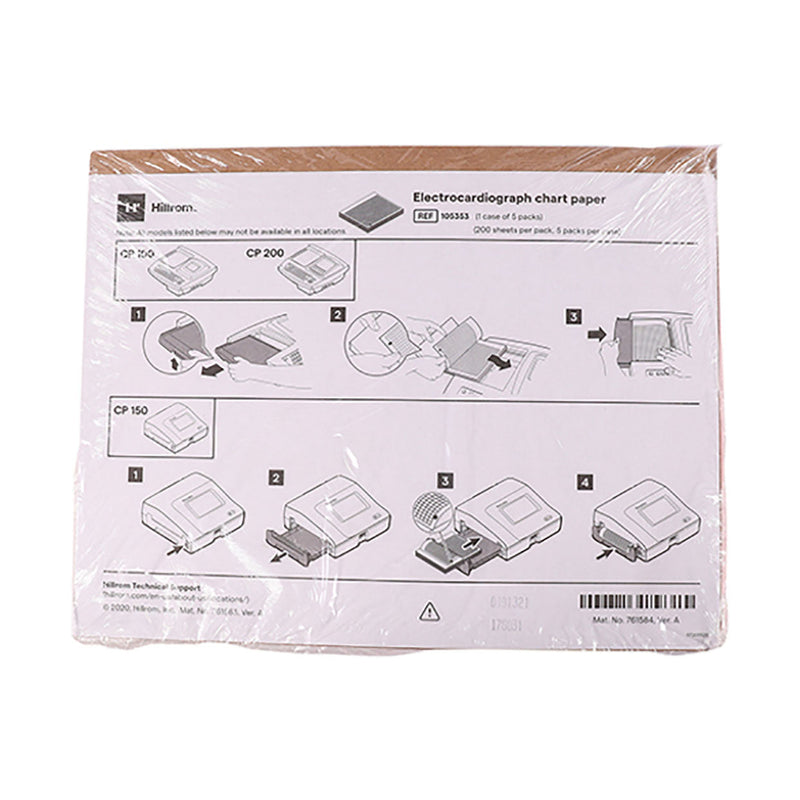 ECG Paper Z Fold CP200 40 Sheets