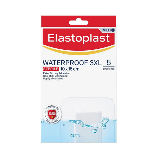 Elastoplast Aqua Protect waterproof 3XL dressings 10 x 15 cm 5 pack