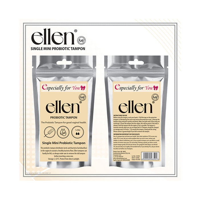 Ellen Single Mini Probiotic Tampon