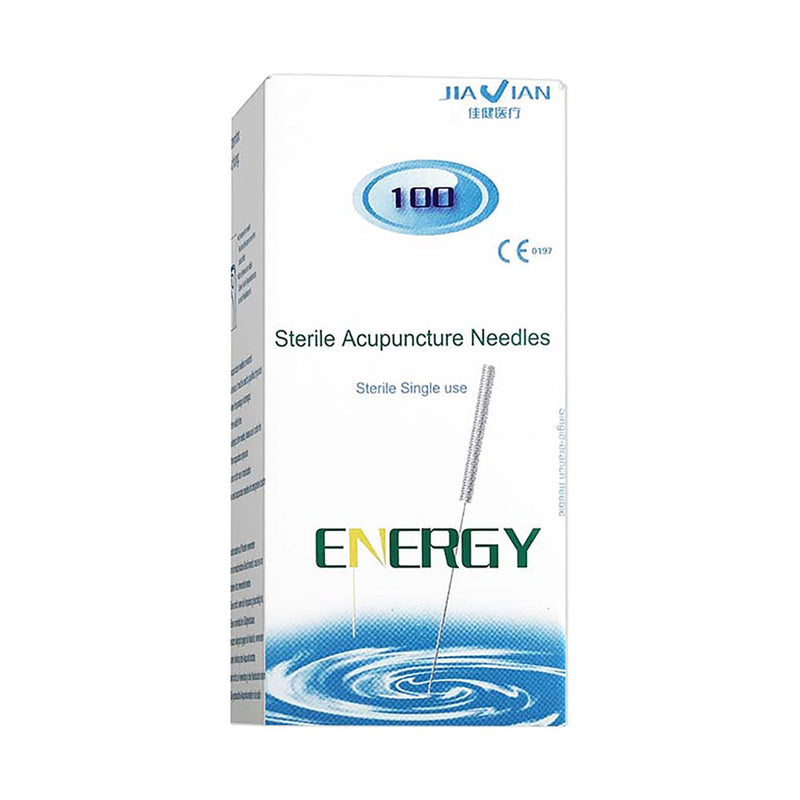 Energy Acupuncture Needles 25mm x 0.30 100 Pack
