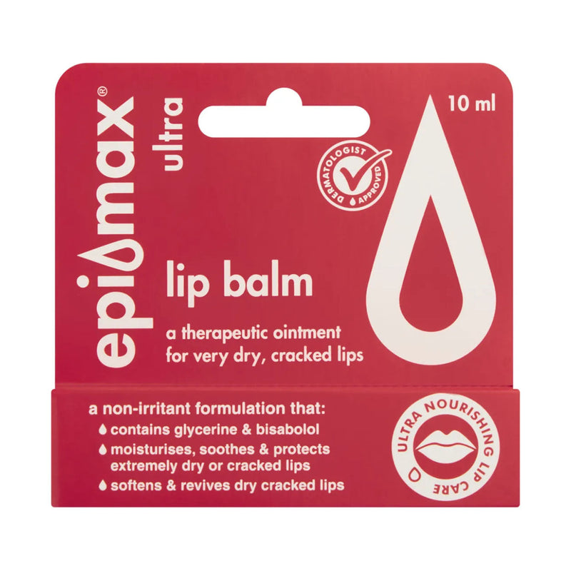 Epi-Max Ultra Lip Balm Moisturising 10ml