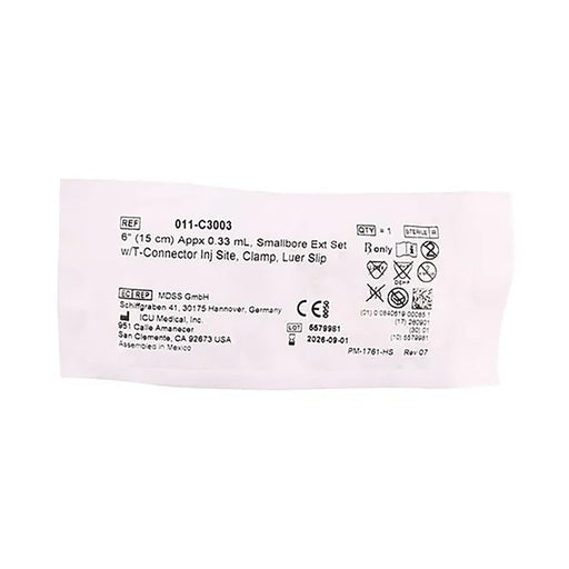 Extension Set 15cm L S 011 C3003 1 Unit