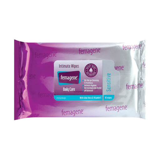 Femagene Intimate Refreshing Wipes 10 x 6 Units