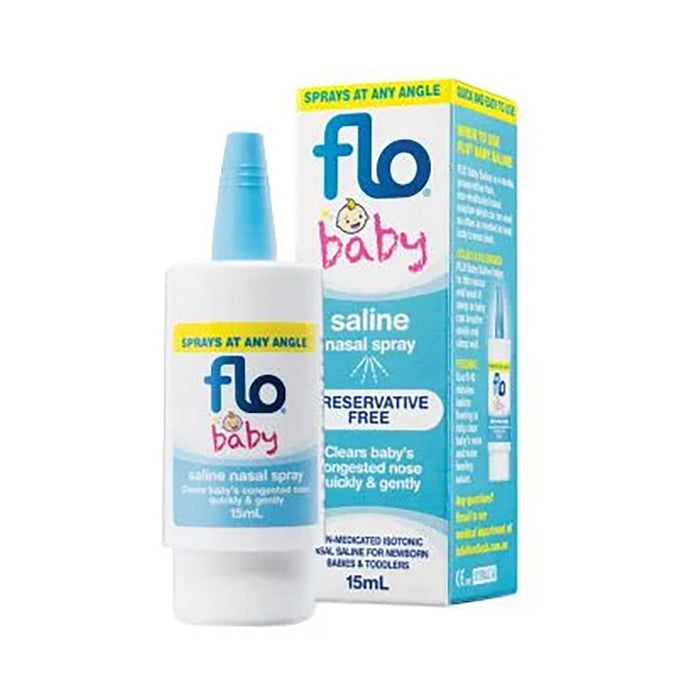 Flo Baby Saline Plus Nasal Spray 15ml