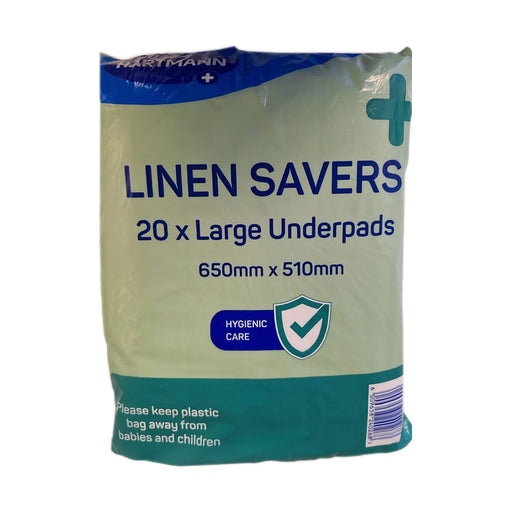Hartmann Linen Savers 65 x 51cm 6 Ply 20 Pack