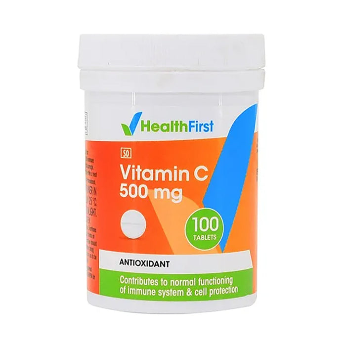 Health First Vitamin C 500mg 100 Tablets