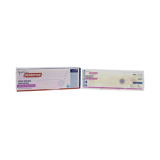 Healthease non-woven adhesive dressing 10 x 35 cm with non-adherent pad 25 pack