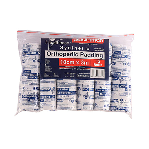 Healthease Orthopaedic Padding Synthetic 10cm x 3m 12 Pack