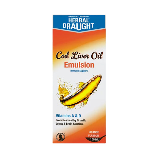 Herbal Draught Cod Liver Orange 100ml