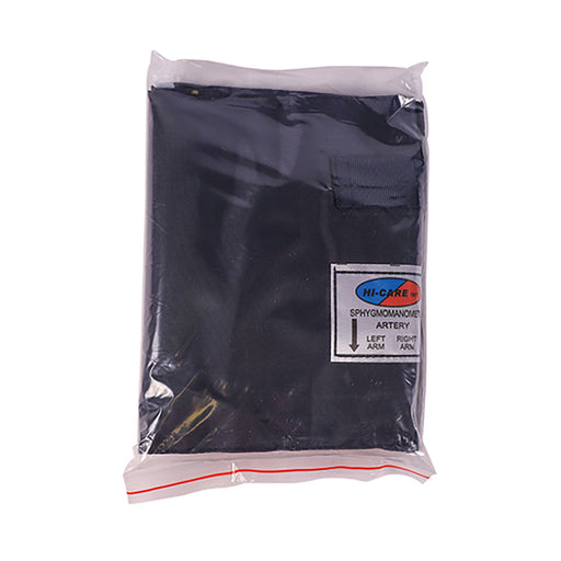 Hi-Care Sphyg Cuff + Bag Obese 2-Tube