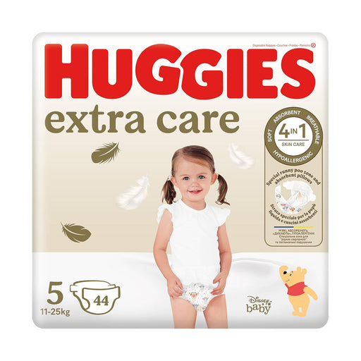 Huggies Extra Care Size 5 44 nappies pack