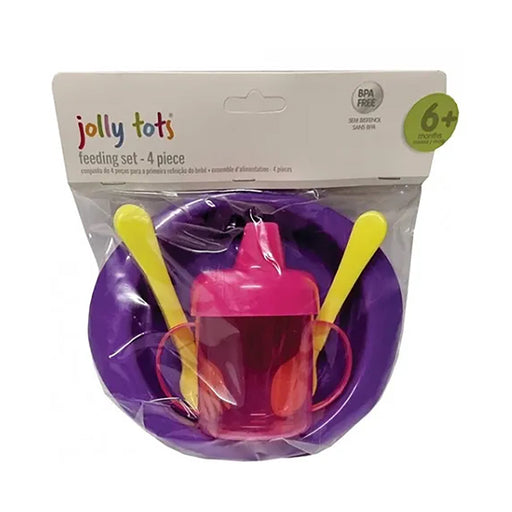 Jolly Tots First Feeding Set 4 Piece