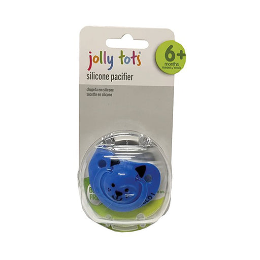 Jolly Tots Silicone Pacifier Animals 6 Months
