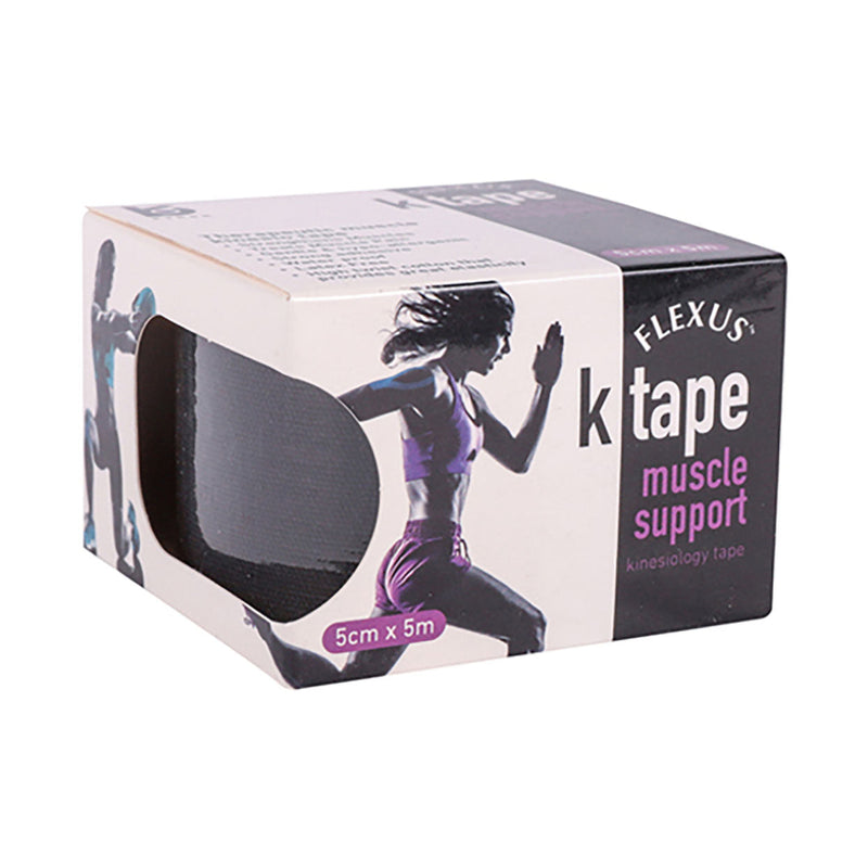 Kyron Flexus K-Tape Black 50mm x 5m