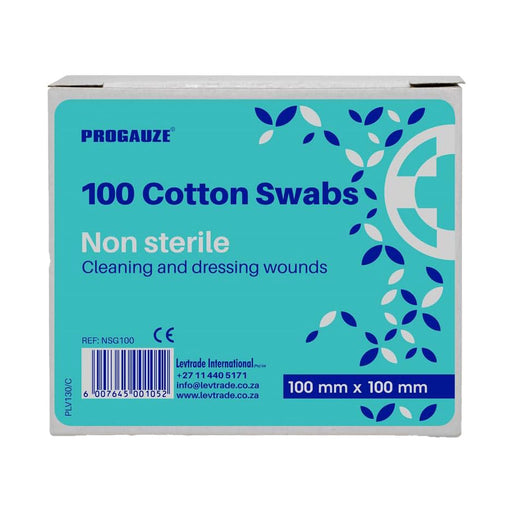 Levtrade Gauze Swabs 10 x 10cm N/S 100 Pack