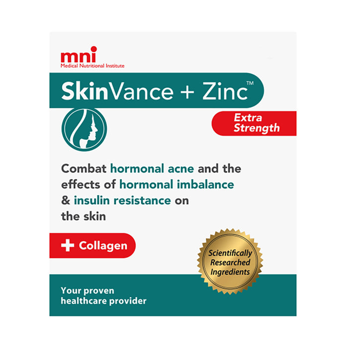 MNI SkinVance + Zinc 60 Tablets