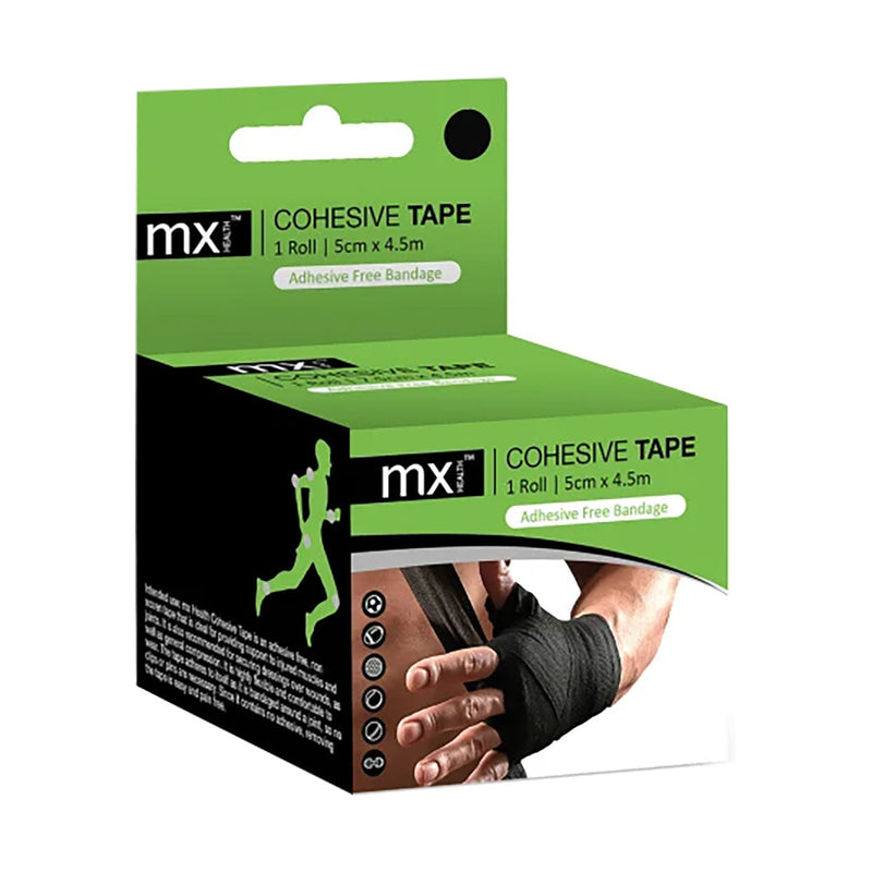 MX Cohesive Tape Black 5cm x 4.5m