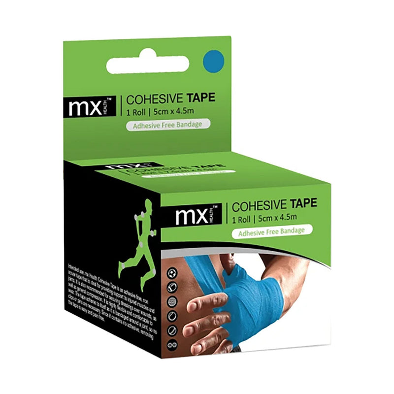 MX Cohesive Tape Blue 5cm x 4.5m