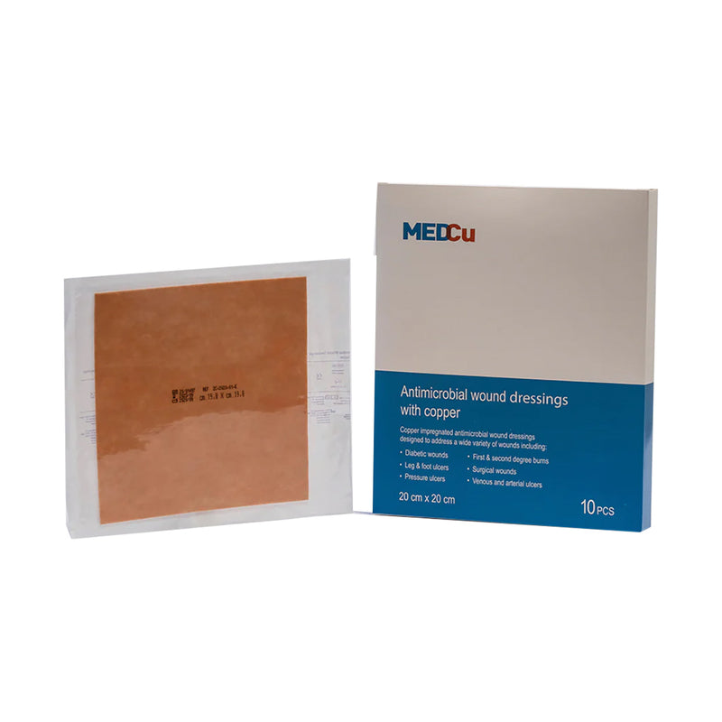 MedCu Dressing Copper 20 x 20cm 10 Pack
