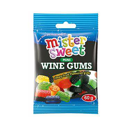 Mister Sweet Mini Wine Gums 60g
