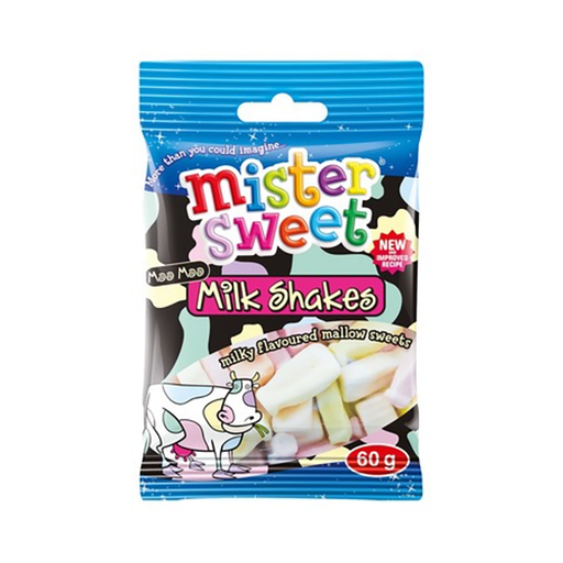 Mister Sweet Moo Moo Milkshakes 60g