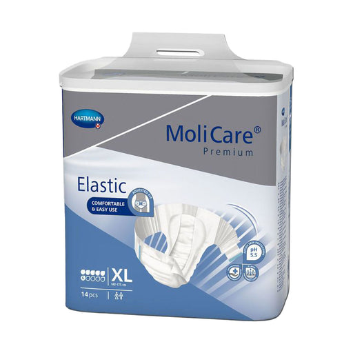 Molicare Premium Elastic Slips 6 Drops Extra Large 14 Pieces
