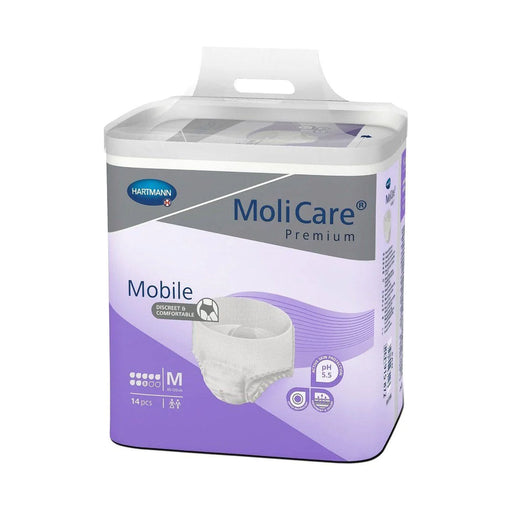 Molicare Premium Mobile Pull Ups 8 Drops Medium 14 Pack