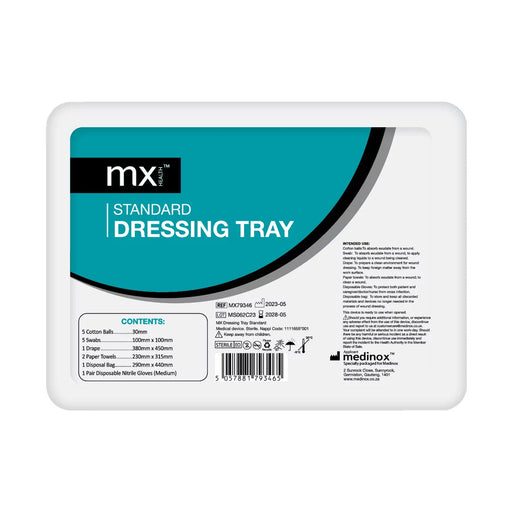 Mx Health Dressing Tray Standard